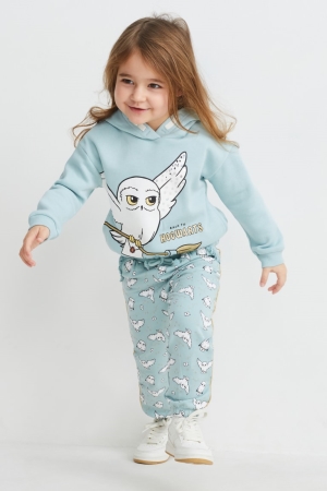 Pantalons C&A Harry Potter Joggers Fille Menthe Vert | QA4710326