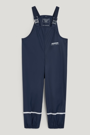 Pantalons C&A Imperméables Dungarees Garcon Bleu Foncé | FD7846305