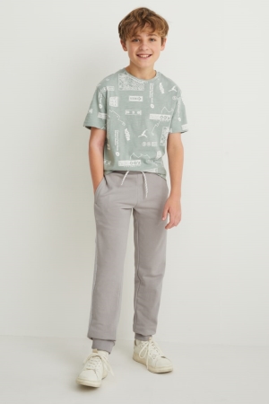 Pantalons C&A Joggers Garcon Beige | MU6953072
