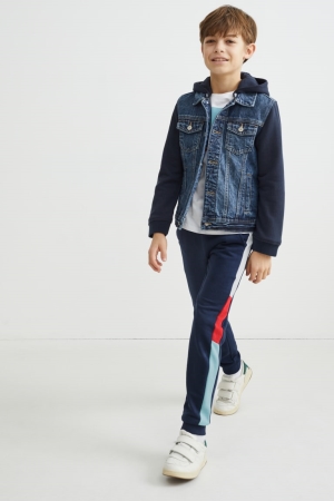Pantalons C&A Joggers Garcon Bleu Foncé | KS6405173