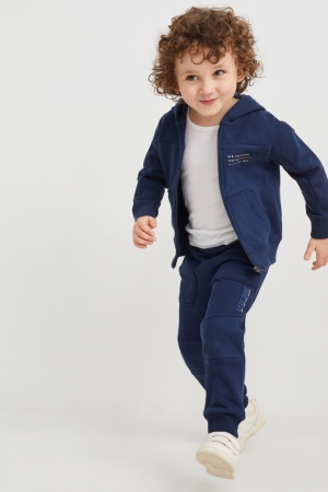 Pantalons C&A Joggers Garcon Bleu Foncé | ND7650243