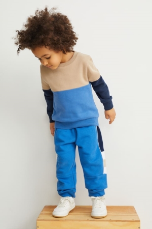 Pantalons C&A Joggers Garcon Bleu | SU3580249