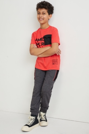 Pantalons C&A Joggers Garcon Grise | AP2853047