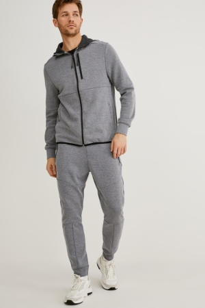 Pantalons C&A Joggers Homme Grise | UQ4571826