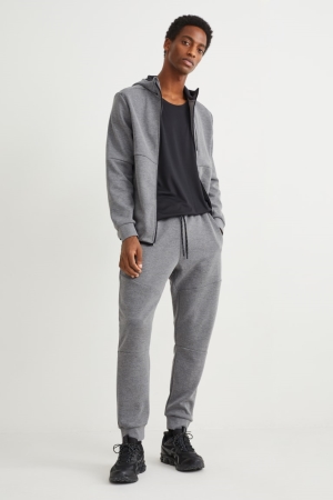 Pantalons C&A Joggers Homme Grise | WX6719054
