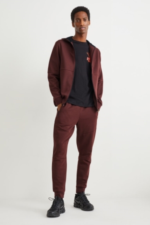 Pantalons C&A Joggers Homme Marron | WZ7850164