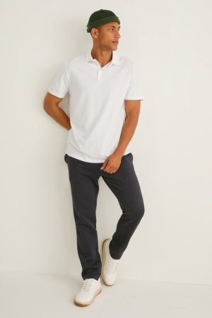 Pantalons C&A Joggers With Organic Coton Homme Grise Foncé | NG3082597