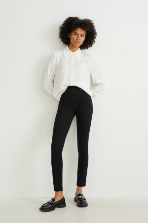 Pantalons C&A Leggings Lenzing™ Ecovero™ Femme Noir | IZ6810532