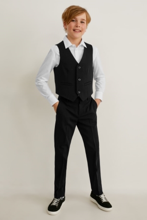 Pantalons C&A Mix-and-match Suit Garcon Noir | FC8056123