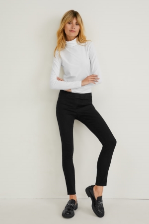 Pantalons C&A Multipack Of 2 Jegging Femme Noir | UZ6317295