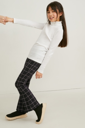 Pantalons C&A Multipack Of 2 Leggings Fille Noir | PE3628145