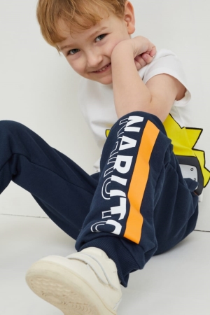 Pantalons C&A Naruto Joggers Garcon Bleu Foncé | SH8476015