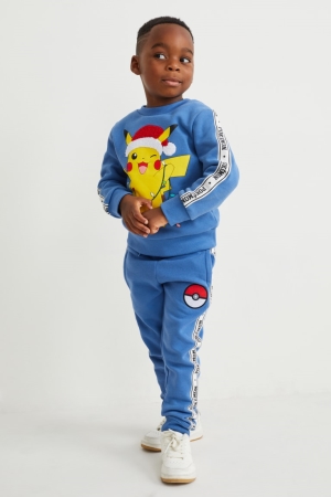 Pantalons C&A Pokémon Joggers Garcon Bleu | MH4652138