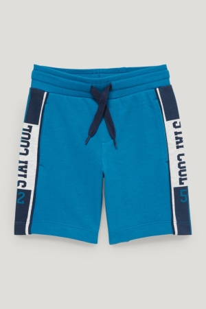 Pantalons C&A Sweat Bermuda Garcon Bleu | DR1238405