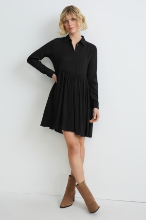Peignoir C&A Femme Noir | HK2957830