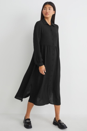Peignoir C&A Femme Noir | IA1406827