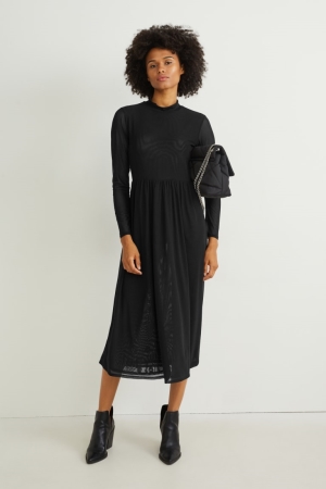 Peignoir C&A Femme Noir | WD1692578