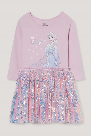 Peignoir C&A Frozen Shiny Fille Rose | ZE3159206