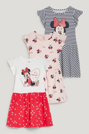 Peignoir C&A Multipack Of 3 Minnie Mouse Fille Rose | OR9516740