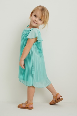 Peignoir C&A Plissé Fille Menthe Vert | SN3940512