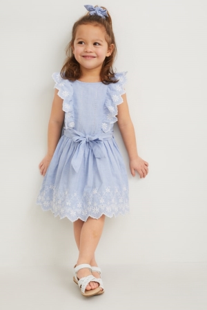 Peignoir C&A Set And Scrunchie 2 Piece Fille Bleu Clair | LB3549268