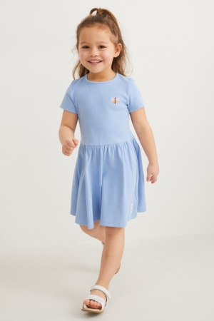 Peignoir C&A With Recycled Coton Fille Bleu Clair | CN1427098