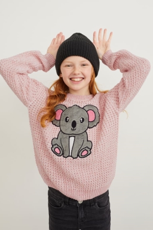 Pulls C&A Fille Rose | QX3952718