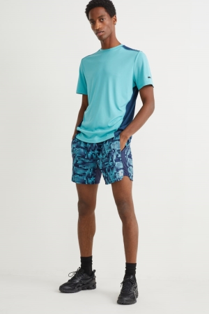 Shorts C&A Active Homme Bleu Bleu Foncé | DK6827513
