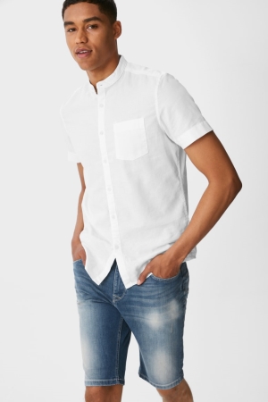 Shorts C&A Clockhouse Denim Homme Bleu | UJ5078314