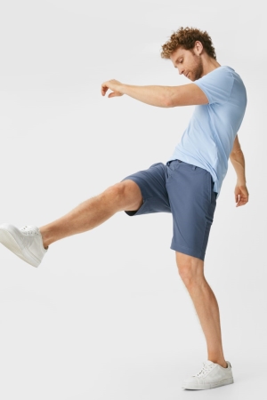 Shorts C&A Flex Coolmax® Ecomade Homme Bleu | RC8129465
