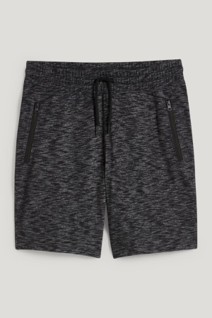 Shorts C&A Sweat Homme Noir | EN0645219