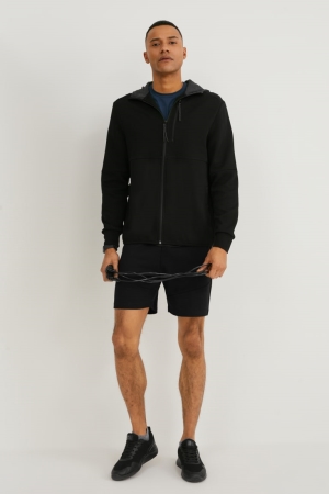 Shorts C&A Sweat Homme Noir | HT3451872
