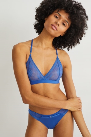 Sous Vêtement C&A Bralette Femme Bleu | ZP1483097