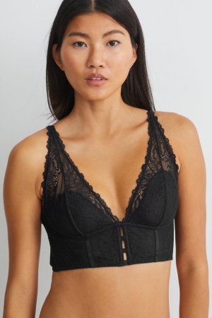 Sous Vêtement C&A Bralette Femme Noir | ED1058347