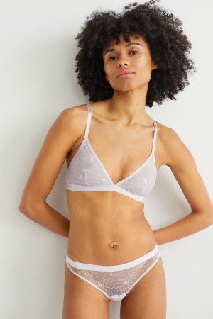 Sous Vêtement C&A Bralette Femme Rose | XI6813409