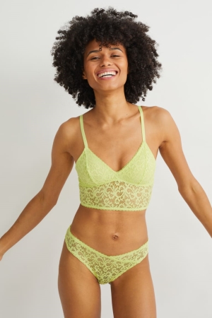 Sous Vêtement C&A Bralette Femme Vert Clair | AI4210369