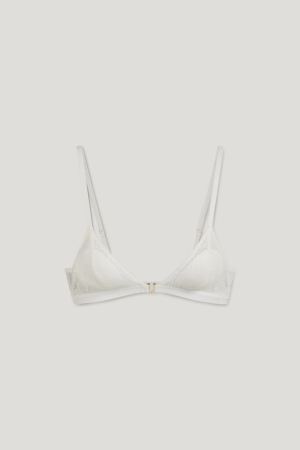 Sous Vêtement C&A Bralette Rembourré Lycra® Femme Blanche | LR1407958
