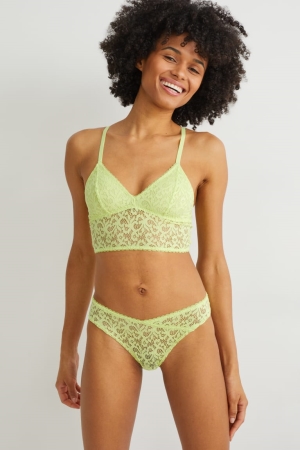 Sous Vêtement C&A Briefs Femme Jaune | BA1539642