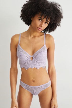 Sous Vêtement C&A Briefs Femme Violette Clair | DK1257490