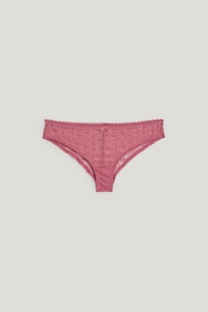 Sous Vêtement C&A Briefs Lycra® Femme Rose | OX0429536