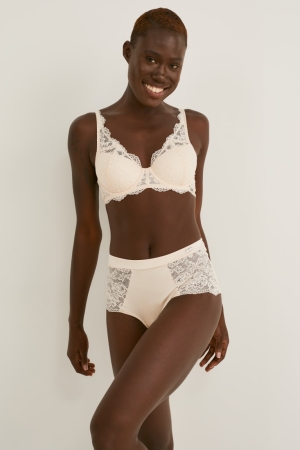 Sous Vêtement C&A Hipster Briefs Femme Beige | DX0698413