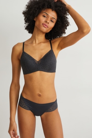 Sous Vêtement C&A Hipster Briefs Femme Noir | DN1894357