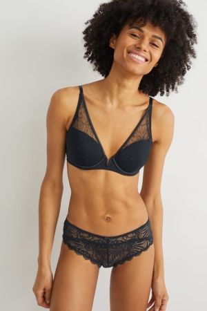 Sous Vêtement C&A Hipster Briefs Femme Noir | DW8461753