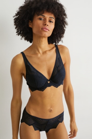 Sous Vêtement C&A Hipster Briefs Femme Noir | SW9260513