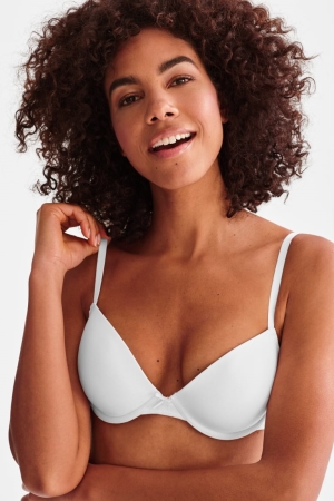 Sous Vêtement C&A Multipack Of 2 Underwire Bra Demi Organic Coton Femme Noir Blanche | NS5428937
