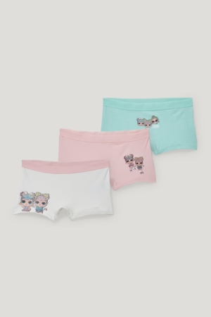 Sous Vêtement C&A Multipack Of 3 L.O.L. Surprise Fille Rose | LW5479168