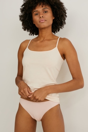 Sous Vêtement C&A Multipack Of 4 Briefs Femme Noir Blanche | GJ6729318