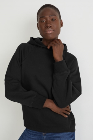 Sweat À Capuche C&A Femme Noir | OM1903784