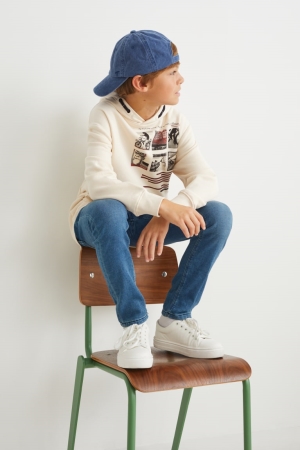 Sweat À Capuche C&A Fille Beige | XE2314067