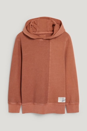 Sweat À Capuche C&A Fille Orange | YW8527914